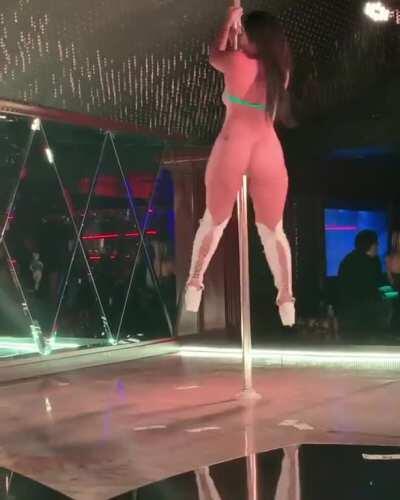 Going crazy in the club