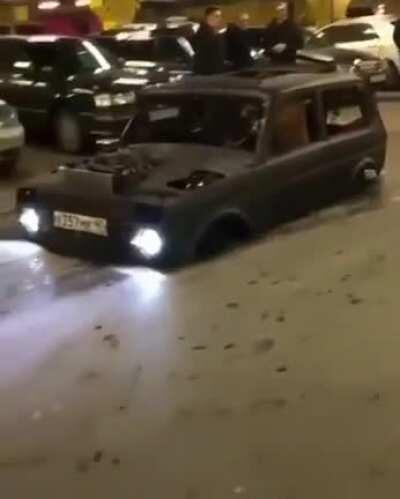 The Todd Howard car caw caw