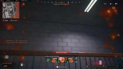 Two riot shield users, who will win? NEITHER