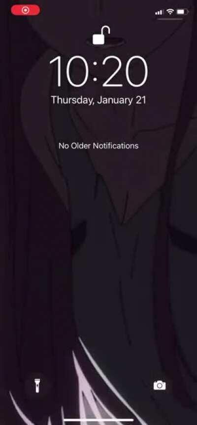 Just changed my phone live wall paper and background pretty good