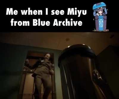 She's literally a trash waifu.