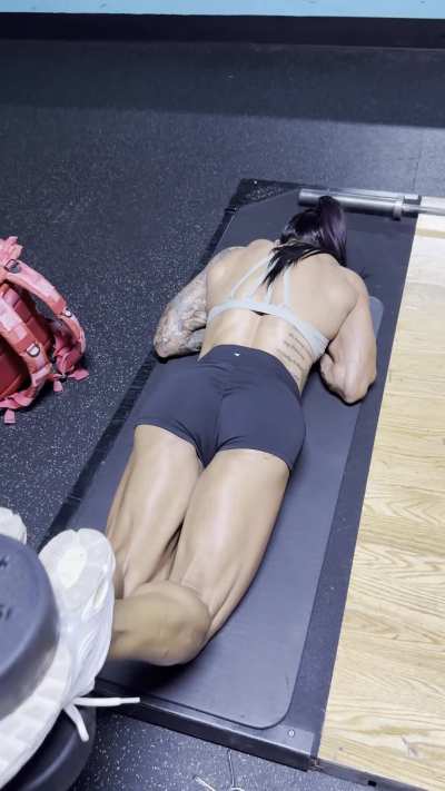 the secret to these strong calves