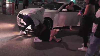 Crazy girl fight in parking lot Austin TX 2022