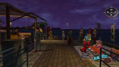 Relaxing Off The Boat - Shenmue 2 View