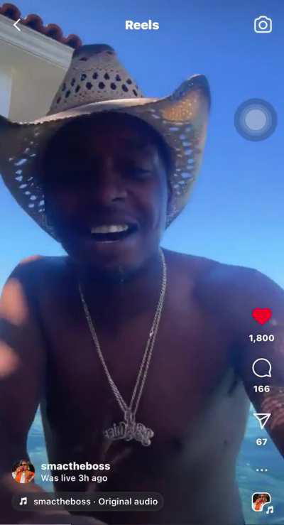 Smac is back drinking😭 they done forgot he was live!🤣🤣 AD - “ ain’t nobody recordin “😂