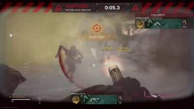 Tested to see if you could actually exfill to achieve some sort of different outcome. Turns out no matter what happens the ending is always the same...