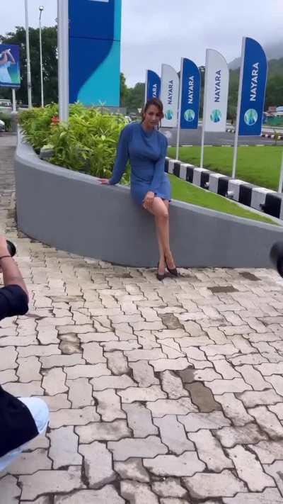 Malaika Arora Blue Skirt 💙😍