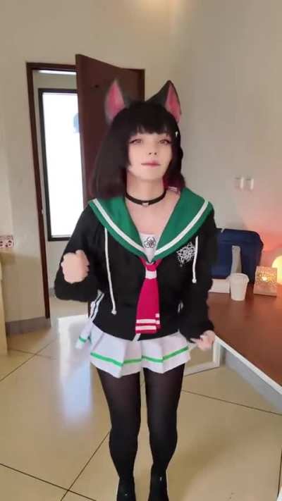 Kazusa the cat cosplay