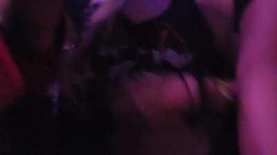 Flashing my boobs at a concert [gif]