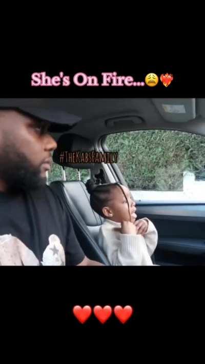 Damn, she's really feeling it