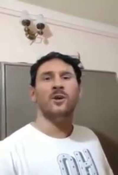 Messi finally speaks up