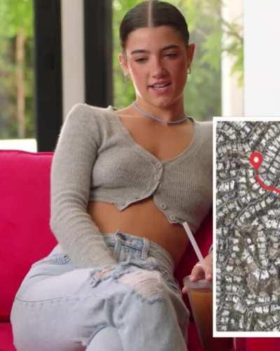 Braless from Damelio show