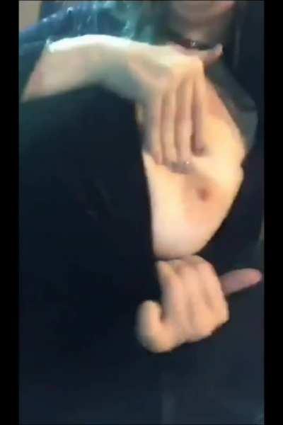 Three Drunk Ass Goth Girls Playing Around