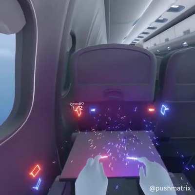 Proof of concept: Miniature Beat Saber. Would you play it?