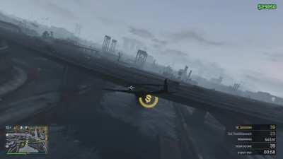 Trash Flying but epic landing