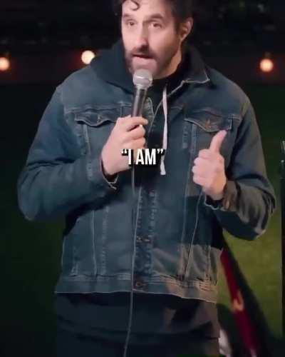 This Brazilian comedian has a tough time with English understanding pronouns 