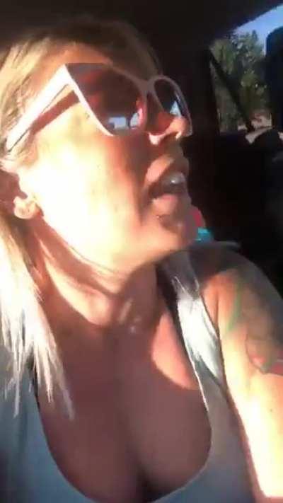 She tracked down her own stolen car