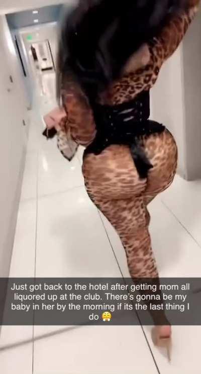 It's gonna be a fun Friday night with mom.