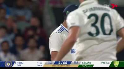 Virat kohli same dismissal in 6/7 innings