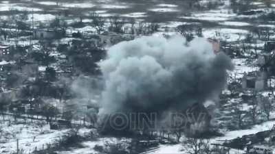 RU POV: TOS-1A work in Ugledar