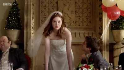 I love this bit, a lot. Matt Smith is such a character