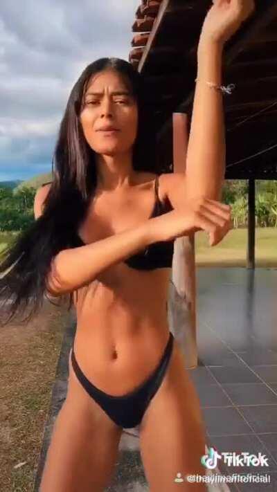 I don’t understand a single word being said but I love this girl