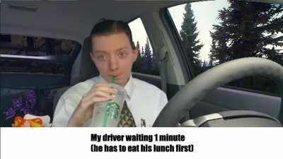 Now you know why you have to wait