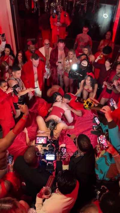 Kazumi Squirts birthday party orgy [OC]