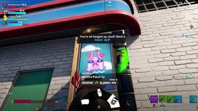 Today I’ve discovered that if you’re knocked and by a mending machine, you can keep yourself alive