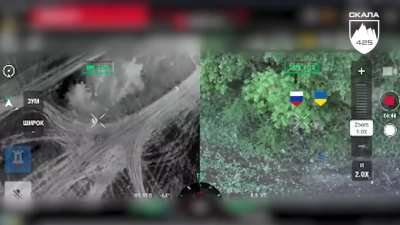 Ukrainian soldiers of the 425th 