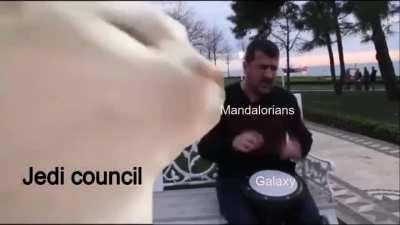 It would do all the Jedi High Council members good to get out more on Coruscant