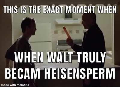 Only true BB (Breaking Bad) fans caught on to this magnificent sparkle of character development in the greatest damn show known to man! Bravo Vince!