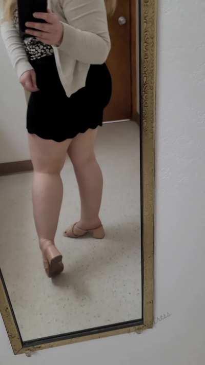 Bend me over before I have to be at my next meeting