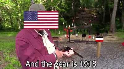 Americans in WW1 be like