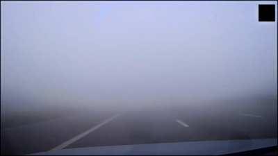 FOG means slow down!! 🤦‍♂️