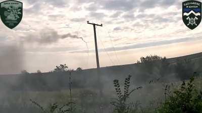 The defeat of the Su-25 VKS of the Russian Federation from the MANPADS 'Igla'