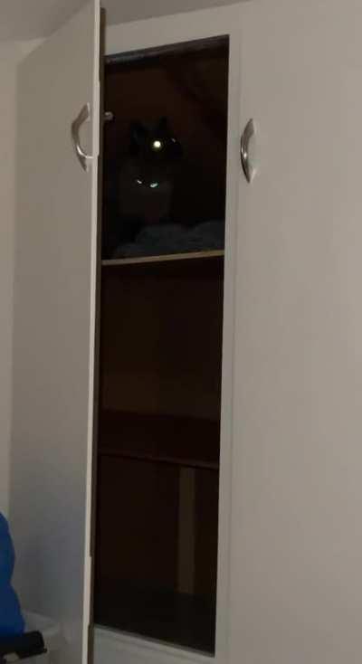 My closet is haunted