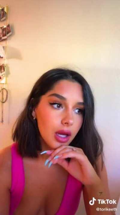 Another hint of areola from deleted tiktok