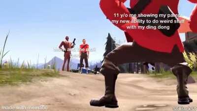 Haha extending go brr