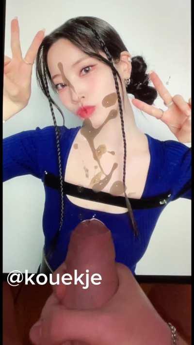 Dahyun ( TWICE ) cum tribute (full video and all my other Tribute are on my telegram chanel (link on my profile))