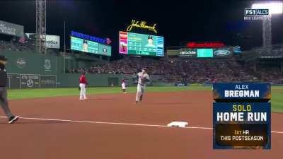 [Highlight] Bregman hits a homer to put the Astros up early a run in the first