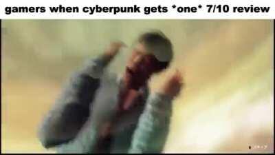 i am pissing and shitting myself, how dare they do this to cyberpunk: wild hunt