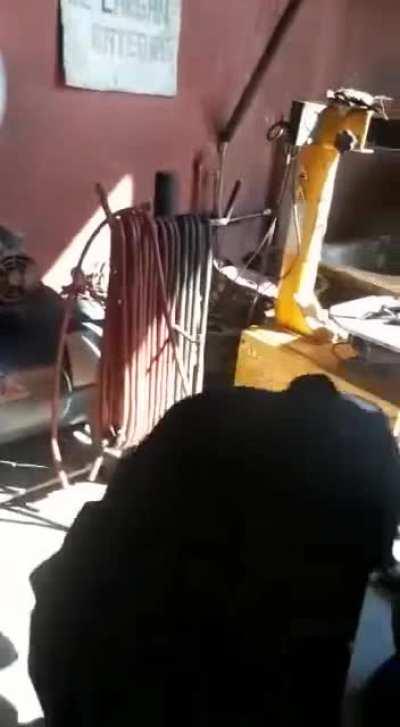 Just mindin' his own business