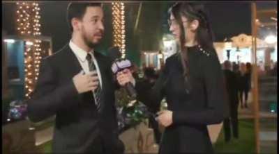 A twitch interviewer was interviewing a random person, turns out he was Mike Shinoda from linkin park