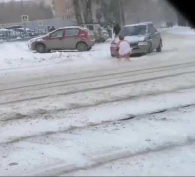 HMC while I sprint down the street