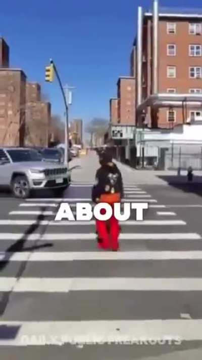 Guys randomly start freaking out and spiting