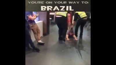 you are going to brazil