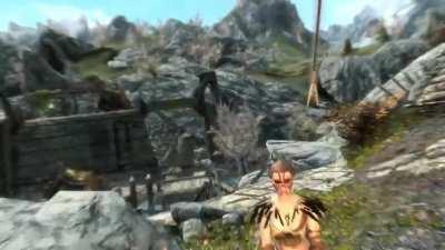 Shot her right in the...