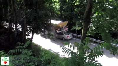 What If We Try to Drive Under a Tractor?…