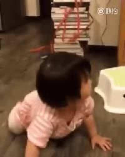 Little hoomans are the easiest to trip.